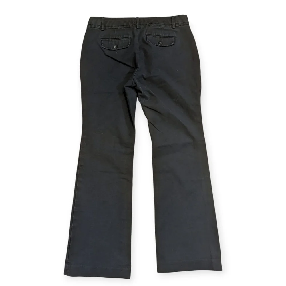 Banana Republic Black Ryan Fit Chino Pants Size 4 Short - Picture 2 of 9